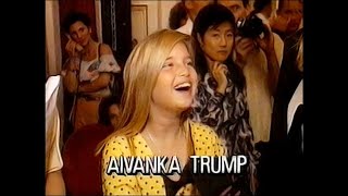 JeanLouis Scherrer Couture Fall 92 Ivanka Trump Fashion TV [upl. by Htebaile]