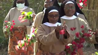 Solemn Profession of Vows   28 May 2022  MONASTERY OF ST CLARE LUSAKA  ZAMBIA [upl. by Parshall]