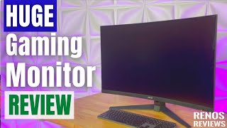 ASUS TUF Gaming Monitor VG32VQ1B Demonstration and Review [upl. by Parke679]