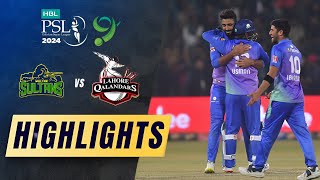 Multan Sultans vs Lahore Qalandars Match 14 Highlights  Psl Highlights 2024  Psl Highlights [upl. by Eizus]