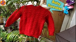 Knitting Baby Sweater Measurement of 23 Years हिंदी Jasbir Creations [upl. by Yelraf]