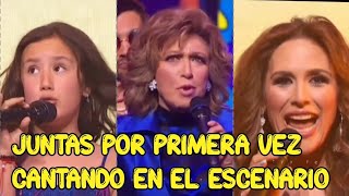 ANGELICA VALE CANTA A LADO DE SU MAMA ANGELICA MARIA Y SU HIJA POR PRIMERA VEZ [upl. by Elvera183]