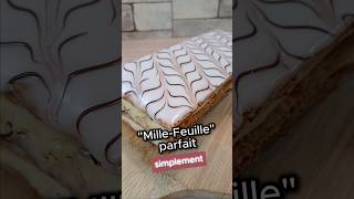 Recette Mille Feuille facile à la maison 👆ICI👆 version plus longue dans mes vidéos [upl. by Nnair]