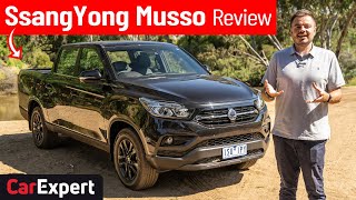 SsangYong Musso review 2021 The LONG version of this dualcab ute [upl. by Jareen]