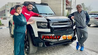 Welcome Home New Land Rover DEFENDER ❤️ Dad ki Favourite SUV [upl. by Nohtan]