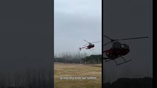 Helicopters take off in an interesting process First the pilot starts the engine and checks all [upl. by Tirrag]