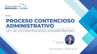 Proceso Contencioso Administrativo [upl. by Hepsoj195]