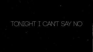 Timeflies  Tonight I Cant Say No Lyric Video [upl. by Betti]