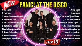 Top Hits Panic At the Disco 2024  Best Panic At the Disco playlist 2024 [upl. by Neyr588]