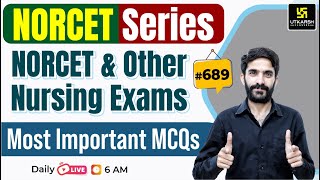 MSN PEDIA PHARMA  NORCET Series 689  For NORCETAIIMS  ESIC  PGI  CHO  By Raju Sir [upl. by Rozella]