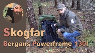 Bergans Powerframe 130  Skogfar er ærlig om sekken [upl. by Alaham915]