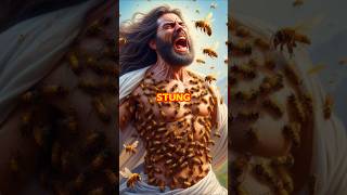 Help Jesus is Being Stung by a Swarm of Bees shorts weirdstuff jesus jesusquiz [upl. by Ecinej]