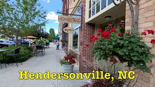 Im visiting every town in NC  Hendersonville North Carolina [upl. by Aynna]