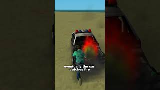 IS IT POSSIBLE TO BLOW UP A CAR WITH PUNCHES AND KICKS IN GTA GAMES [upl. by Enahsed471]