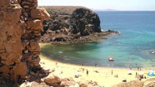 Playa Papagayo Lanzarote in HD [upl. by Barcus187]