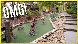 THE CRAZIEST AND LUCKIEST MINI GOLF HOLE IN ONE EVER  Brooks Holt [upl. by Diarmuid]