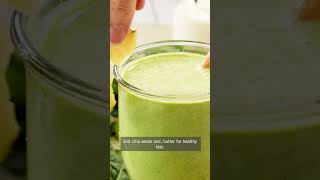 HighProtein Green Smoothie for Weight Loss DELICIOUS [upl. by Liza]