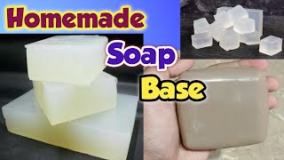 How to make soap base  How to make soap  Soap making at home  Diy soap base  Homemade soap base [upl. by Ailatan255]