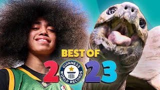 BEST WORLD RECORDS OF 2023  Guinness World Records [upl. by Leandre]