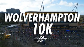 RunThrough Wolverhampton 10K 2024 at Molineux Stadium 🐺 [upl. by Mairym691]