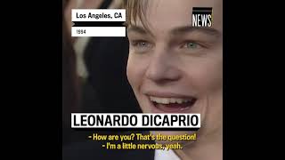 Leonardo DiCaprio 1994 Oscars Interview [upl. by Auohs]