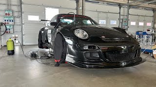 Porsche 997 GT3 “Nelly”AlzenCup Engine breakin continuesBalaton ParkMax Rpm 6500✌️ [upl. by Salvay]