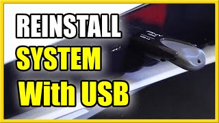 How to REINSTALL PS5 System Software with USB Drive amp Fix Errors Easy Tutorial [upl. by Arbmahs304]