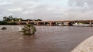 Rio Acaraú maior cheia registrada em 2023 na cidade de Sobral [upl. by Powder594]