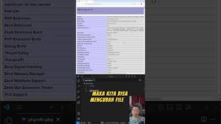 PHPInfo skysen coding php [upl. by Anirda]