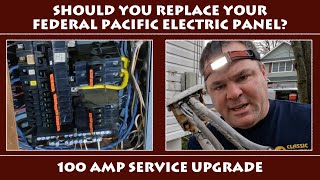 FPE Fire Hazard  100 AMP Service Upgrade in Cranford New Jersey [upl. by Ainsworth]