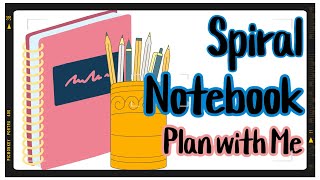 New to planning Is Spiral Notebook planning right for you [upl. by Bird]