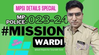 MPSI VACANCY DETAILS mp si notification 2023 mpsi 2023 mp police update mpp esb mp peb [upl. by Edmond]