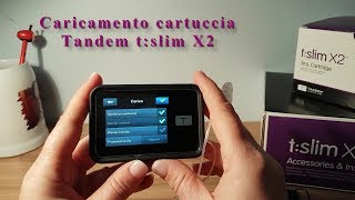 Come caricare una nuova cartuccia su Tandem tslim X2 [upl. by Adnuhsat359]