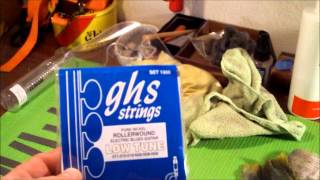 Gibson ES 330 Custom Set Up String Change [upl. by Varrian]