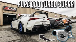 Pure800 B58 Supra Makes EFFORTLESS Power on Pump Gas [upl. by Chuah]