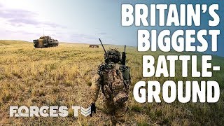 A Look Around Britains BIGGEST Battleground • BATUS  Forces TV [upl. by Atikam]