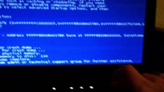 real batch blue screen Windows 7 x64 amp dll loading fail [upl. by Eyatnod38]