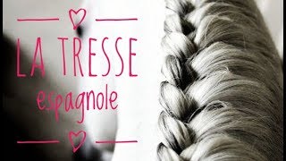 🦄 Comment faire une tresse espagnole pour crinière cheval TUTO 🎀 [upl. by Halian]