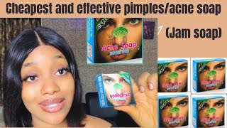 Jam acne soap very effective for pimples a must try [upl. by Yadroc]