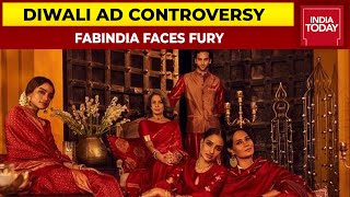 Fabindia Faces Ire For Branding Its Diwali Collection As JashneRiwaaz BoycottFabindia Trends [upl. by Nakashima]