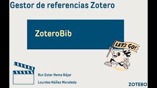 Zotero ZoteroBib [upl. by Anavlis]