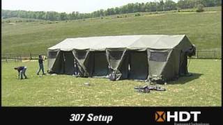 HDT BaseX® Shelter Deployment [upl. by Kinzer]