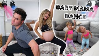 BABY MAMA DANCE 37 Weeks Pregnant [upl. by Ardnoik360]