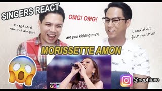 GGV Pangarap Ko Ang Ibigin Ka challenge by Morissette SINGERS REACT [upl. by Gerbold488]