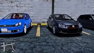 GTA 5 Golf 1234567 car mods [upl. by Kessler]