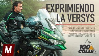 Kawasaki Versys 1000 SE  Opinión tras exprimirla en la 100 COLLS [upl. by Eelanaj]