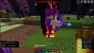 Primera kill en skyblock  PvP 119  Mineaqua [upl. by Gustin]