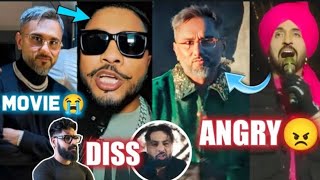 DILJIT ANGRY 🤬YO YO HONEY SINGH amp EMIWAY IN DISS FOR RAFTAAR BADSHAH 😱 YO YO MOVIE SONG 🔥 PAYAL [upl. by Sirmons]