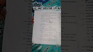 class 10 WBBSE life science test question paper 📜 remix testy wbbse question [upl. by Izabel]