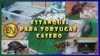 estanque para tortugas casero [upl. by Saire]